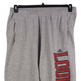 Adidas 90's Drawstring Elasticated Waistband Joggers / Sweatpants Small Grey