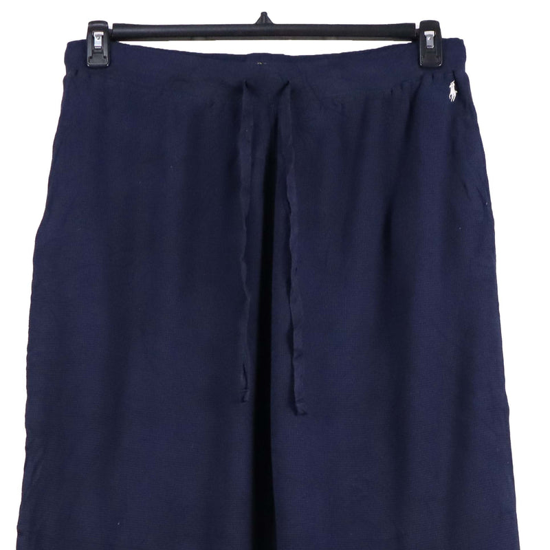 Polo Ralph Lauren 90's Jogging Bottoms Straight Leg Single Stitch Trousers / Pants XLarge Navy Blue