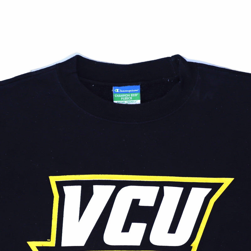 Champion 90's VCU Rams Crewneck Sweatshirt Small Black