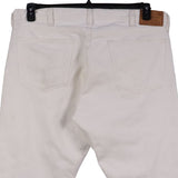 Polo Ralph Lauren 90's Denim Bootcut Straight Leg Jeans / Pants 38 White