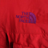 The North Face 90's Waterproof Hooded Zip Up Windbreaker Jacket XLarge Red