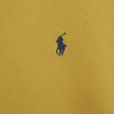 Polo Ralph Lauren 90's Heavyweight Elasticated Waistband Single Stitch Sweatshirt XXLarge (2XL) Yellow