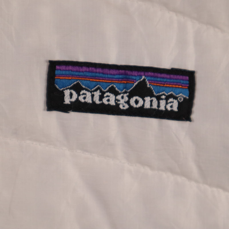 Patagonia 90's Zip Up Puffer Jacket XLarge White