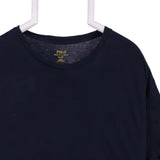 Polo Ralph Lauren 90's Short Sleeve Single Stitch Crewneck T Shirt XXLarge (2XL) Navy Blue