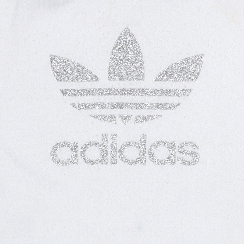 Adidas 90's Spellout Pullover Hoodie XLarge White