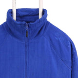 Kalvin klein 90's Fleece Zip Up Long Sleeve Fleece Jumper Medium Blue