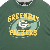 NFL 90's Greenbay Packers Crewneck Sweatshirt XLarge Green