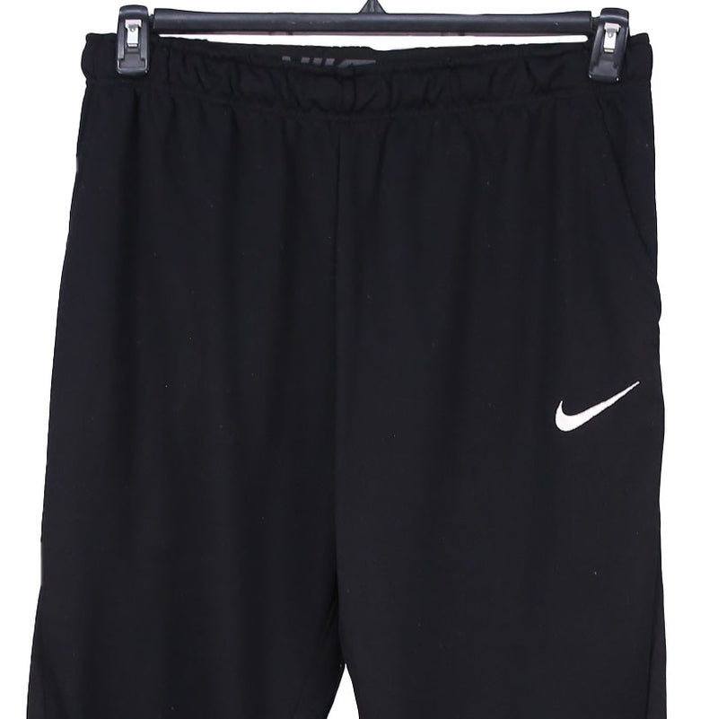 Nike 90's Elasticated Waistband Drawstrings Trousers / Pants XLarge Black