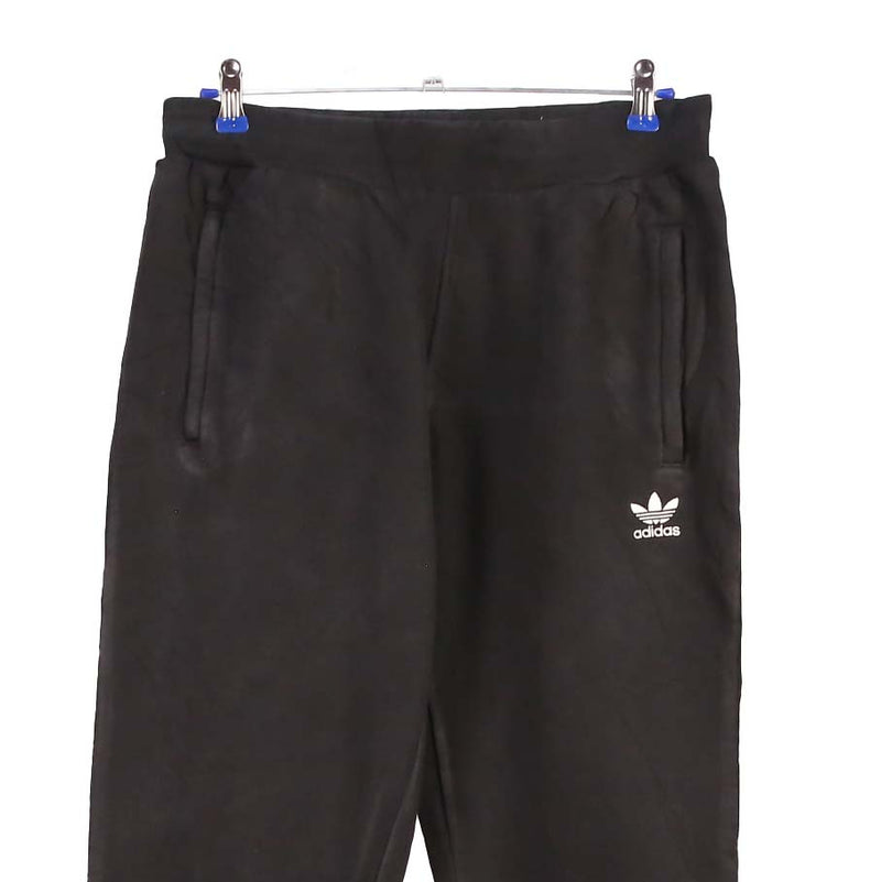 Adidas 00's Y2K small logo Baggy Joggers / Sweatpants 30 Black