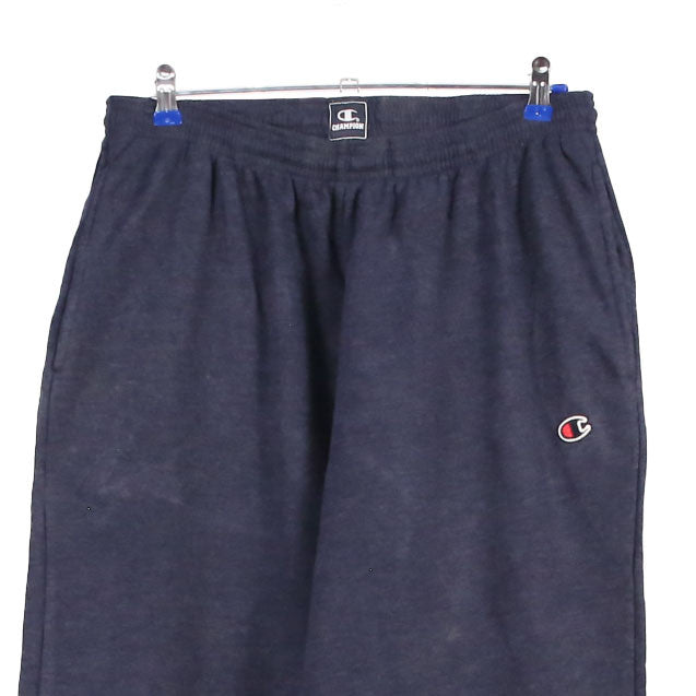 Champion 00's Y2K small logo Baggy Trousers / Pants Large Navy Blue