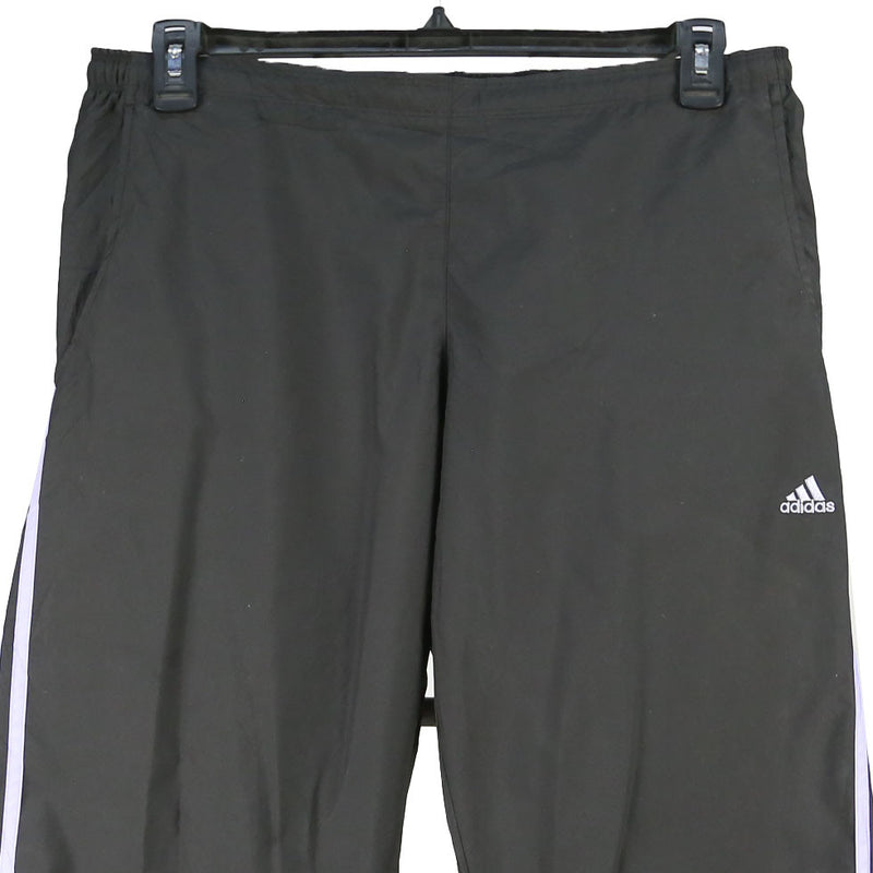 Adidas 90's 3/4 Lentghs Elasticated Waistband Drawstrings Joggers / Sweatpants XLarge Black