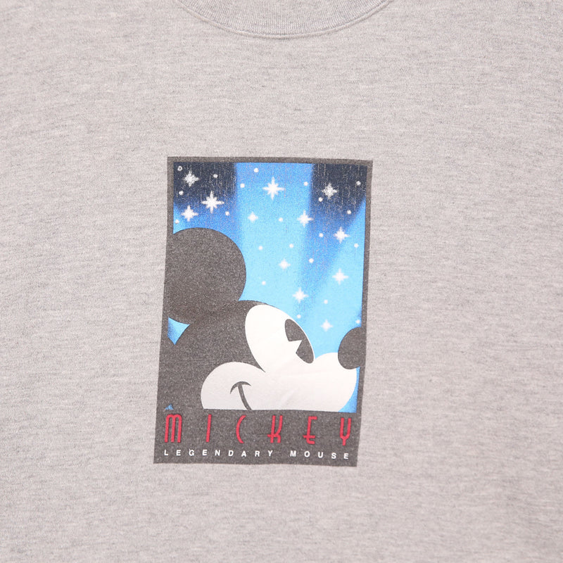 Disney 90's Graphic Sweatshirt Large Grey