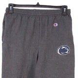 Champion 90's Penn State College Elasticated Waistband Drawstrings Joggers / Sweatpants Small Grey