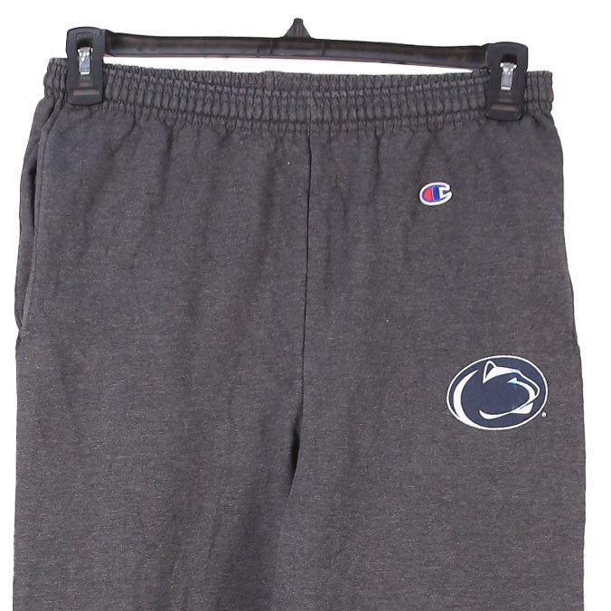 Champion 90's Penn State College Elasticated Waistband Drawstrings Joggers / Sweatpants Small Grey