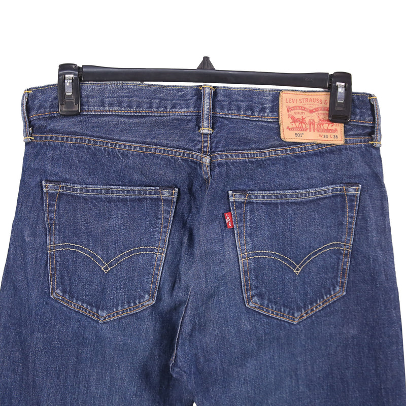 Levi Strauss & Co. 90's 501 Denim Slim Fit Jeans / Pants 34 x 36 Blue