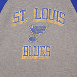 Nhl 90's St Louis Blues Crewneck Sweatshirt Large Blue