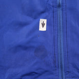 Columbia Sport 90's Spellout Logo Zip Up Waterproof Windbreaker Jacket XXLarge (2XL) Blue