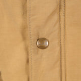 L.L.Bean 90's Hooded Puffer Zip Up Windbreaker Jacket XXLarge (missing sizing label) Beige Cream
