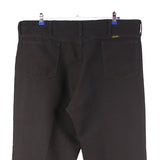 Wrangler 90's Chino Plated Straight Leg Trousers / Pants 40 Black