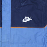 Nike 90's Spellout Zip Up Puffer Jacket XLarge (missing sizing label) Blue