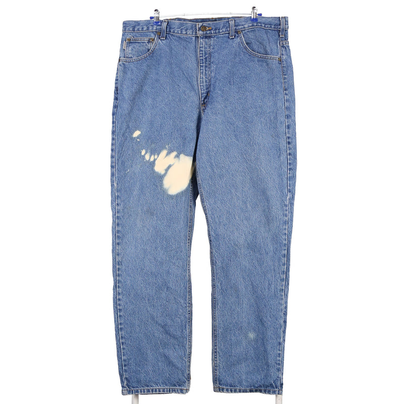 Carhartt 90's Relaxed Fit Light Wash Denim Jeans / Pants 40 Blue