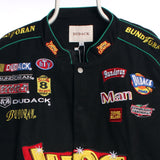 Nascar 90's Lucky Charms Button Up Nascar Jacket Large Black