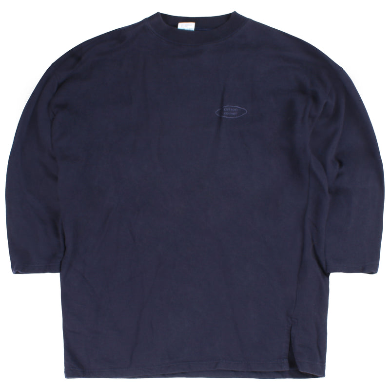 Patti  Heavyweight Crewneck Sweatshirt XLarge Navy Blue