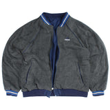 Adidas  Reversible Bomber Jacket Large Navy Blue