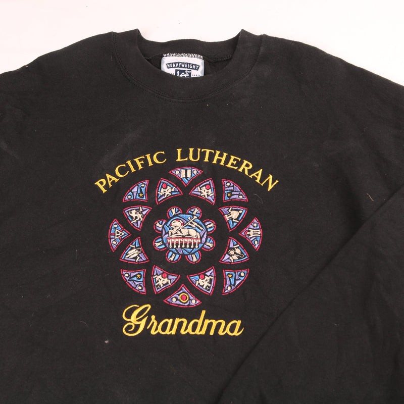 Lee  Grandma Sweatshirt Medium Black