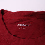 Croft&Barrow  Plain Heavyweight Crewneck Sweatshirt XLarge Red