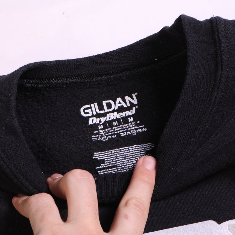 Gildan  Polar Bear Olympics Sweatshirt Medium Beige Cream
