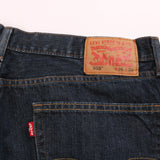 Levi's  505 Denim Regular Fit Jeans / Pants 36 Navy Blue