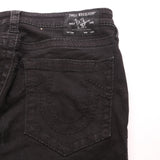 True Religion  Billy Super T Denim Skinny Jeans / Pants 32 Black