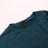 H & M  Plain Crewneck Sweatshirt Medium Turquoise Blue Green