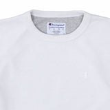 Champion 90's Plain Crewneck Sweatshirt Medium White