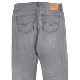 Levi's  508 Denim Straight Leg Jeans / Pants 34 x 32 Grey