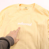 Comfort Colours  Jumper Pullover Jumper / Sweater Small Yellow