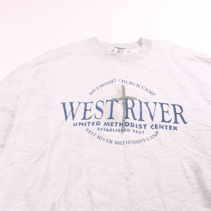 Jerzees  West River Heavyweight Sweatshirt XLarge Grey