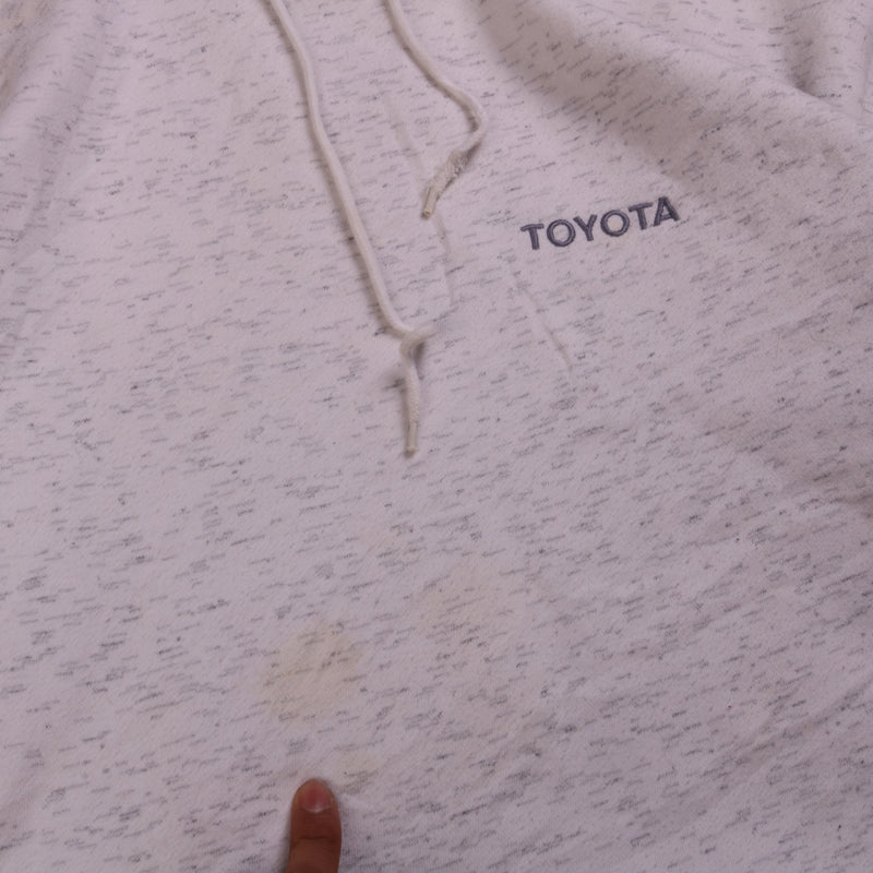 Swingster  Toyota Quarter Zip Sweatshirt Medium Grey