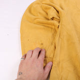 Nike  Swoosh Heavyweight Crewneck Sweatshirt Medium Yellow
