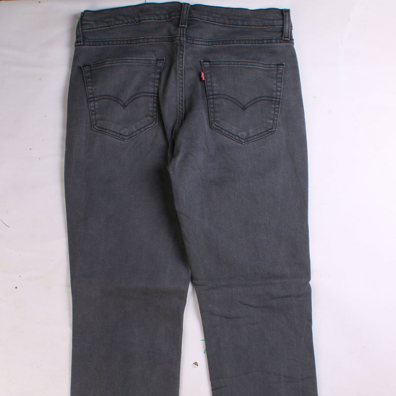 levis  Denim Straight Leg Jeans / Pants 34 x 32 Grey