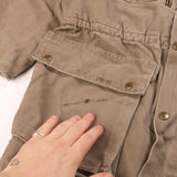 Carharrt  Heavyweight Button Up Workwear Jacket XLarge Khaki Green
