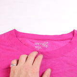 Terra Sky  Crewneck Plain Sweatshirt XLarge Pink