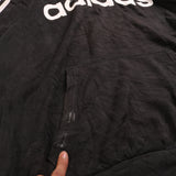 Adidas  Spellout Pullover Hoodie Large Black