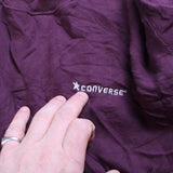 Converse  Converse Heavyweight Crewneck Sweatshirt Large Burgundy Red