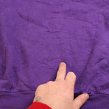 Fruit of the Loom  Plain Heavyweight Crewneck Sweatshirt XLarge Purple