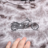 Harley Davidson  Long Sleeve Crewneck T Shirt XLarge Brown