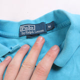 Polo Ralph Lauren  Short Sleeve - Button Up Polo Shirt Medium Blue