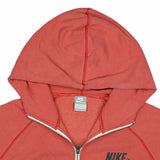 Nike 90's Track and Field Hooded Zip Up Hoodie Large Orange