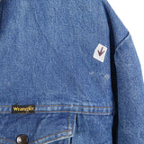 Wrangler 90's Denim Denim Jacket Large Blue